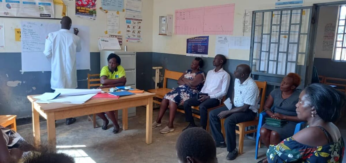 Mentorship and training of users on how to use UgandaEMR to capture and store HTS data